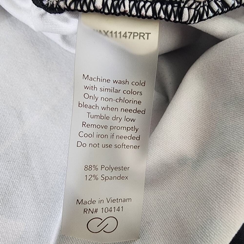 Calia by Carrie Underwood Tank Top Large Floral Print Racerback Ruching Sports - Picture 10 of 11